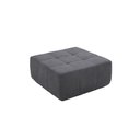 Ver imagem 2 de Puff para Apoio de Pés Modular 86cm Kappesberg Boucle Titanio