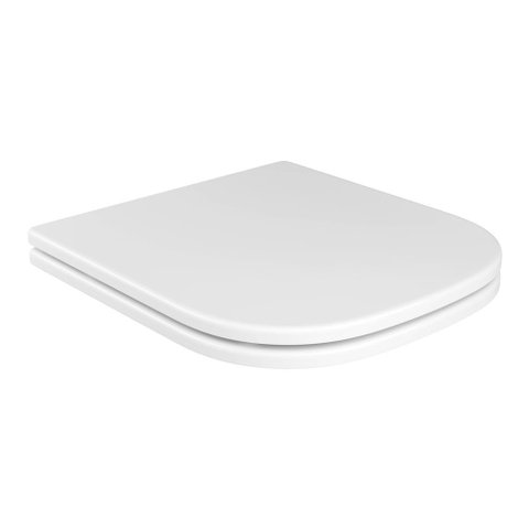 Assento de Poliéster Slow Close Polo/quadra/unic Branco Cromado - Ap.217.17