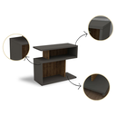 Ver imagem 5 de Mesa Lateral Sofá Nó - Solanum/chumbo
