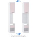 Ver imagem 4 de Mesa de Cabeceira Alta 38cm 1 Porta e 1 Gaveta Alpes Luciane Móveis