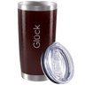 Copo Térmico Glück 591ml Aço Inox Copo Para Cerveja Café Com Tampa Abre Fecha Hammer Tobacco - 5