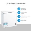 Ver imagem 5 de Freezer Horizontal Midea Mdrc207sfz013 142 L Inverter Branco Bivolt