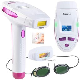 DEPILADOR LASER LCD DIGITAL DEPILACAO LUZ PULSADA PORTATIL MAQUINA REMOVEDOR DE PELOS DEPILADORA EM - 1