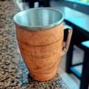 Ver imagem 3 de Caneca Termica de Madeira Artesanal Rústica 300ml