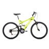 Bicicleta Stinger Aro 26 Passeio Houston Quadro Aço Carbono Freio V-brake 21 Marchas Amarelo e - 1