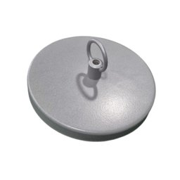 Canopla Lustre Pendente Elo Corrente Md-1008 11x1,2cm Cinza - 1