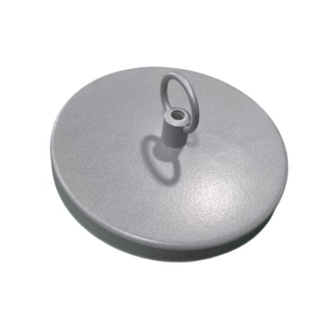 Canopla Lustre Pendente Elo Corrente Md-1008 11x1,2cm Cinza