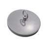 Canopla Lustre Pendente Elo Corrente Md-1008 11x1,2cm Cinza - 1
