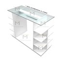 Ver imagem 5 de BALCÃO ARARA EXPOSITOR M06.2021.B (LOJA, ROUPAS) MUNDI MOVEIS