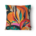 Ver imagem 2 de Kit 3 Capas de Almofada 43x43cm Microfibra Floral Tropical Pop Art