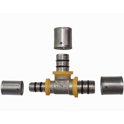 Tê com Redução 20-16-16mm - Gt/20166 - Astra Te com Redução 20-16-16mm - Gt/20166 - Astra
