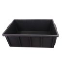 Ver imagem 4 de Caixa Plastica 36 Lts Empilhável Preta - Kit 3 Caixas com Tampa