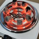Ver imagem 4 de Fogão Portátil Fogareiro Eletrico 1000W com 1 Boca Forninho Acendedor Narguile Camping Viagem Acampa