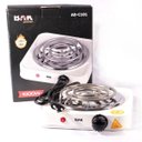 Ver imagem 1 de Fogão Portátil Fogareiro Eletrico 1000W com 1 Boca Forninho Acendedor Narguile Camping Viagem Acampa
