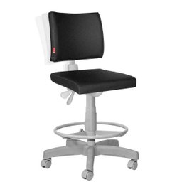Cadeira Caixa Ergonômica Ideale Cb3021 Preto Cadeira Brasil - 1