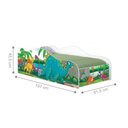 Ver imagem 2 de Cama Montessoriana Solteiro Dinossauro no Lago 100% Mdf Exploração para Quarto Infantil