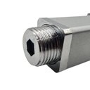 Ver imagem 4 de Ducha Manual Quadrada Cromada T29 em Abs 1948040abs