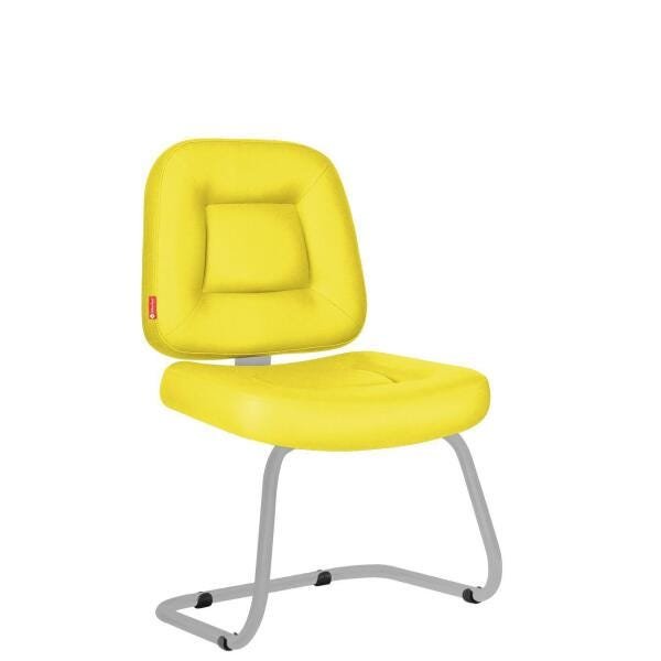 Cadeira Fixa Executiva Siena Cb 1489 Yellow Cadeira Brasil - 1