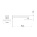 Ver imagem 2 de Chuveiro de Parede Heaven Q200 Níquel Escovado - Docol