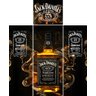 Adesivo Geladeira Envelopamento jack daniels - 1