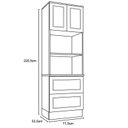 Ver imagem 3 de Torre Quente 02 Fornos Americana Branco Hp/nature - Henn