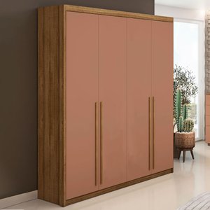 Guarda Roupa Dubai Nature/camarim - Vila Rica