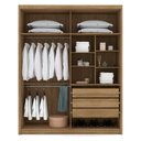 Ver imagem 2 de Guarda Roupa Dubai Nature/camarim - Vila Rica