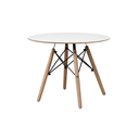 Ver mais imagens de Conjunto Infantil Mesa Eames Branca 60cm com 2 Cadeiras Branca