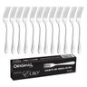 Garfo de Mesa Inox Euro com 12 Pçs Line - 1