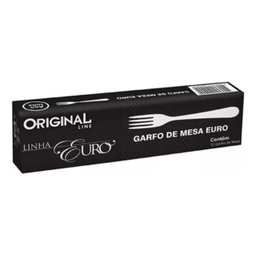 Garfo de Mesa Inox Euro com 12 Pçs Line - 4