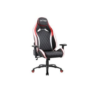 Cadeira Gamer Pc Top Premium 1020, Branco e Preto