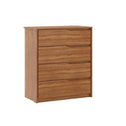 Cômoda Casal Atria 4 Gavetas Amêndola Touch - Demóbile - 1