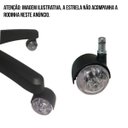 Ver imagem 5 de Kit Rodízio 5 Rodinhas de Gel Anti Risco P/ Cadeiras e Gamer
