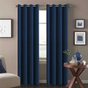 Ver imagem 1 de Cortina para Sala/quarto Oxford 300x250 | Admirare - Azul Marinho