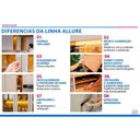 Ver imagem 7 de Módulo Cozinha Linea Allure Allure de Canto c/3 Portas 93cm Jequitiba/Gris Linea Brasil