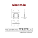 Ver imagem 3 de 100 Unidades do Espaçador Nivelador Linha Básica Tamanho 3mm Cor Branco Durín