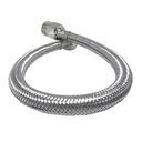 Ver imagem 5 de Engate Mangueira Flexível Trançado Aço Inox 40cm Quente Fria:Prateado