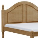 Ver imagem 5 de Cama Casal Queen 160cm com Cabeceira Pé Madeira Eduarda Freijó F07 - Mpozenato