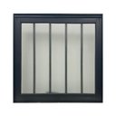 Ver imagem 3 de Vitrô Alumínio Preto Maxim Ar 1S c/Grade Maxx - 60x80