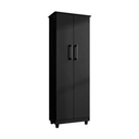 Ver imagem 3 de Armário Multiuso 2 Portas Nina Preto