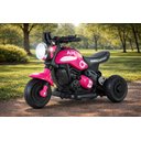 Ver imagem 2 de Mini Moto Elétrica Infantil Daily - Rosa