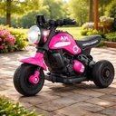 Ver imagem 3 de Mini Moto Elétrica Infantil Daily - Rosa