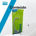 Ver imagem 4 de Torneira Cozinha Parede Abs Giratória Bica Móvel Alta Maruja 1130402 Viqua Branco / Cromado