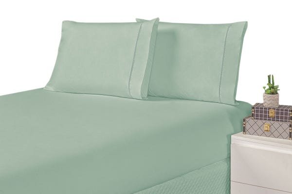 Jogo de Cama LAURA Queen VERDE TIFFANY