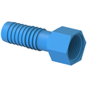 Ver imagem 1 de 50 Unidades Adaptador Rosca Interna Bitola 3/4'' para Irrigação Cor Azul Durín