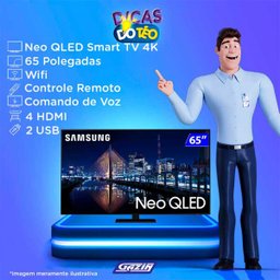 Smart TV Samsung Neo Qled 65 Polegadas 4K Wifi Tizen - 9