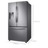 Refrigerador Samsung 530 Litros Frost Free Frech Door Inverter RF23R6301SR - 6