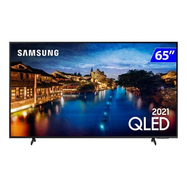 Smart TV Samsung Qled 65 4K Wi-Fi Tizen Modo Ambiente