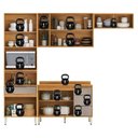 Ver imagem 4 de Cozinha Modulada Plena 4 Peças Cinamon Nude Prime Tx - Demóbile