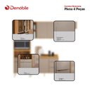 Ver imagem 5 de Cozinha Modulada Plena 4 Peças Cinamon Nude Prime Tx - Demóbile